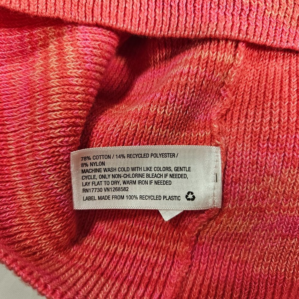 Wild Fable Sweater Halter Dress Pink Space Dye Women's Size XXL - Picture 5 of 6